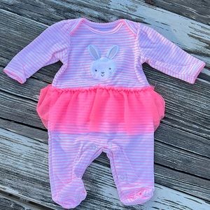 Just One You Baby Girl Footsie